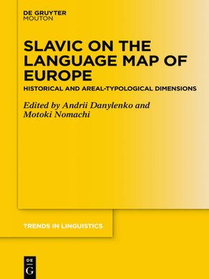 cover image of Slavic on the Language Map of Europe